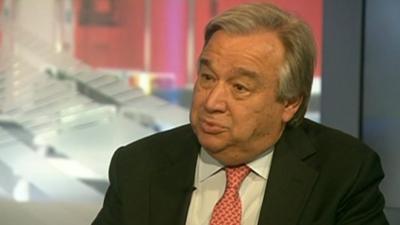 Antonio Guterres on World New America