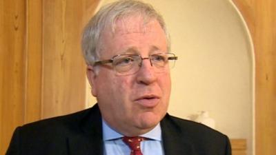 Patrick McLoughlin paying tribute to Bob Crow