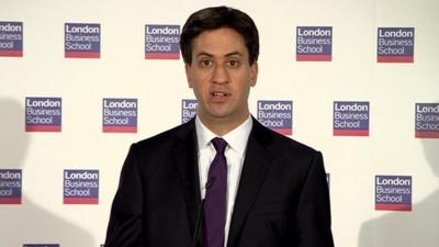 Labour leader Ed Miliband