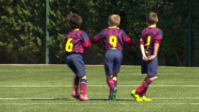FC Barcelona academy players
