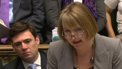 Harriet Harman at PMQs