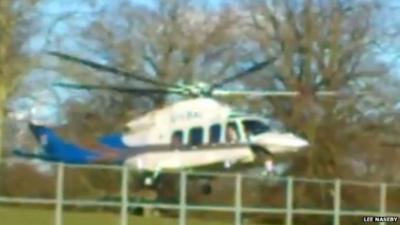 Lord Bellyedmond's Augusta Westland AW139