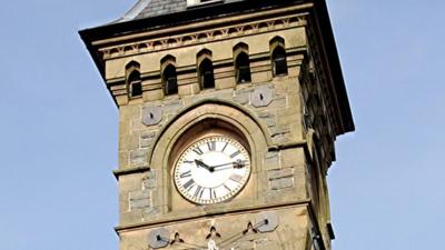 Knighton clock tower