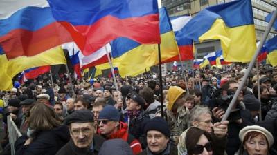 Anti-government rally in Moscow