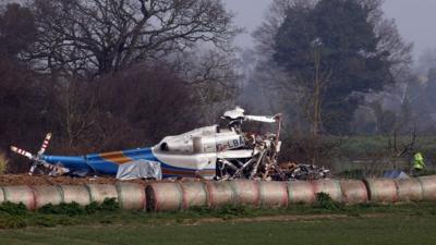 Gillingham helicopter crash