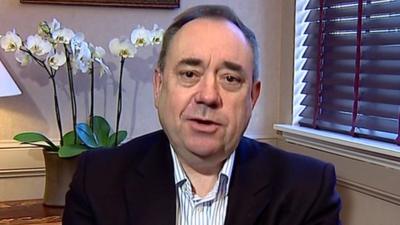 Salmond wants common sense and good will