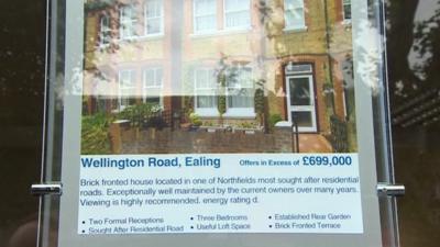 estate agent window