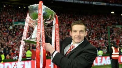 Aberdeen midfielder Peter Pawlett