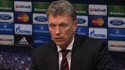 Manchester United manager David Moyes