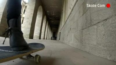 Skateboard camera