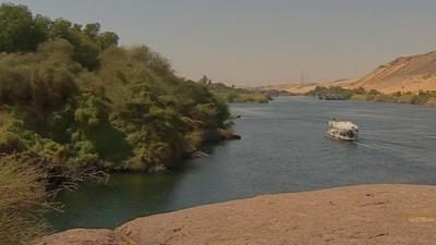 River Nile in Aswan, Egypt