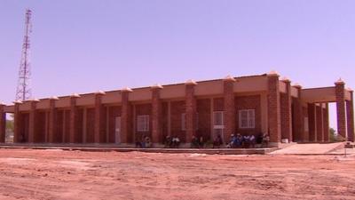 The Pleasure Hospital, unopened with queue of women outside