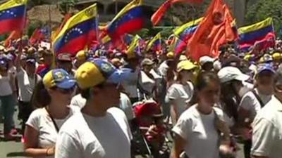 Demo in Caracas