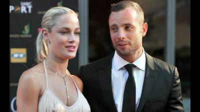 Reeva Steenkamp and Oscar Pistorius