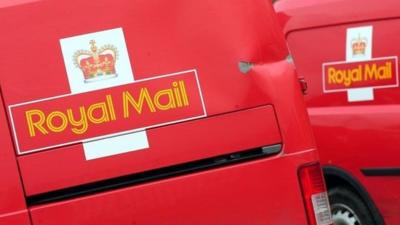 Royal Mail vans