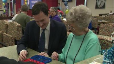 George Osborne and bingo partner