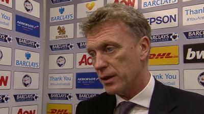 Man Utd 0-3 Man City: David Moyes says 'poor' second goal ruins match