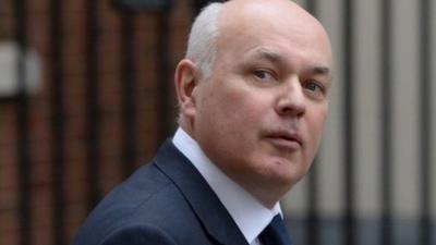 Work and Pensions Secretary Iain Duncan Smith