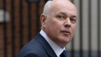 Work and pensions secretary Iain Duncan Smith