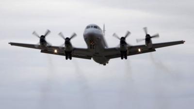 A Royal Australian Air Force (RAAF) AP-3C Orion