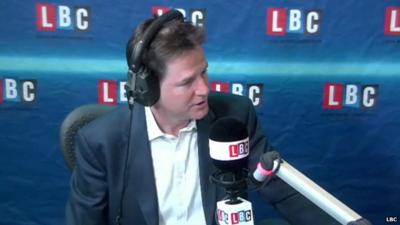 Nick Clegg on LBC