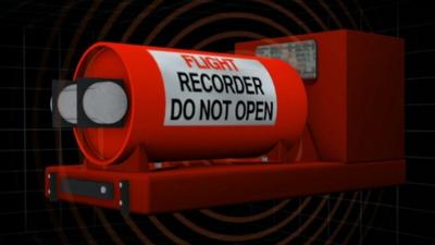 Flight recorder graphic