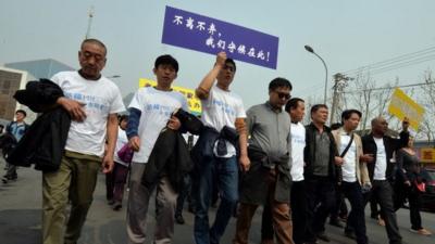 Relatives of MH370 passengers