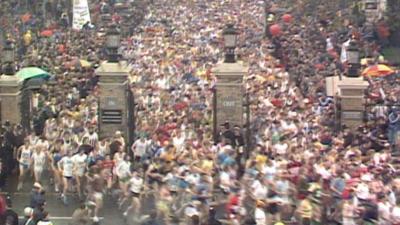 BBC Sport looks back at the first running of the London Marathon in 1981.