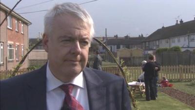 First Minister Carwyn Jones