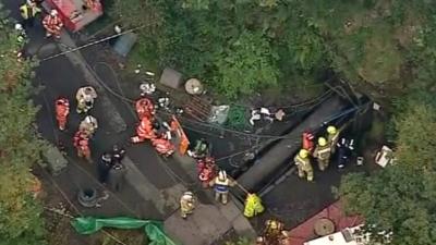 Emergency services at Gleision mine