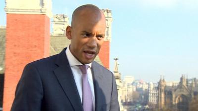 Chuka Umunna, shadow business secretary