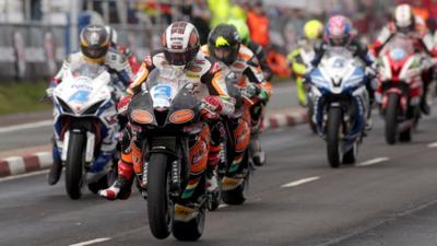 Action from the North West 200