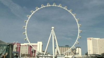 The High Roller observation wheel in Las Vegas