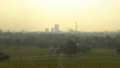 Smog in London