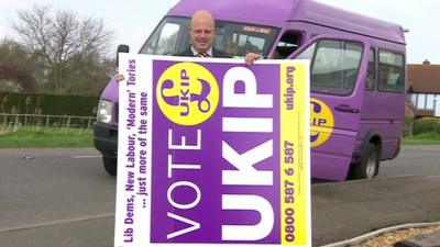 UKIP councillor Peter Reeve