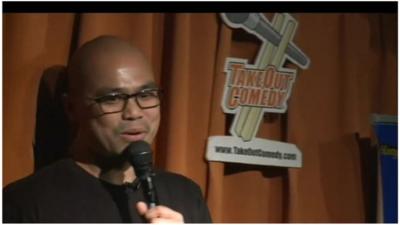 Jameson Gong, of TakeOut Comedy