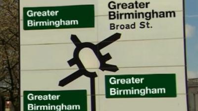 Greater Birmingham sign