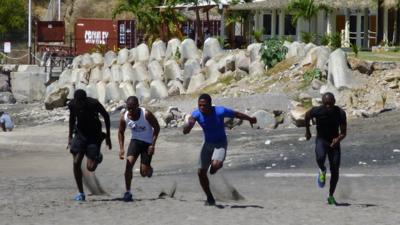 Athletes in Montserrat