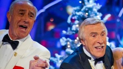 Len Goodman and Bruce Forsyth