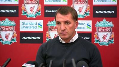 Liverpool manager Brendan Rodgers