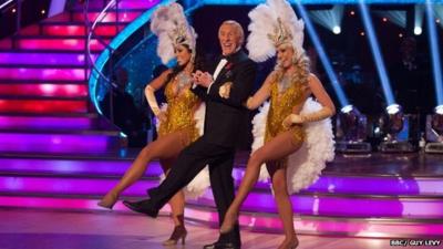 Bruce Forsyth on Strictly Come Dancing