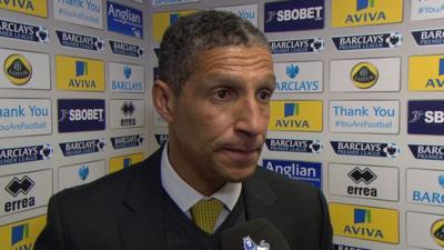 Norwich lacked quality against West Brom - Chris Hughton