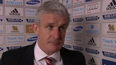 Chelsea 3-0 Stoke: Mark Hughes says Stoke made it easy for Chelsea