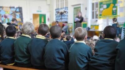 School children in 2011