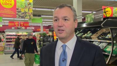 Asda president Andy Clarke