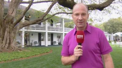 BBC Sport NI's Stephen Watson will report from this week's Masters at Augusta