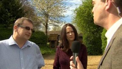 Ray Finch, Elaine Still and Giles Dilnot