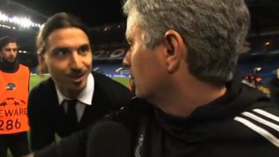 Zlatan Ibrahimovic surprises Jose Mourinho