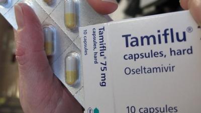 Tamiflu packaging