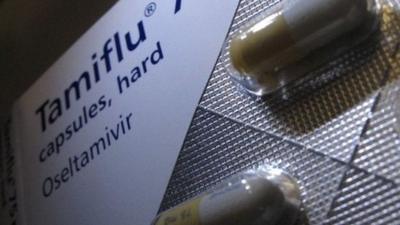 Tamiflu packaging